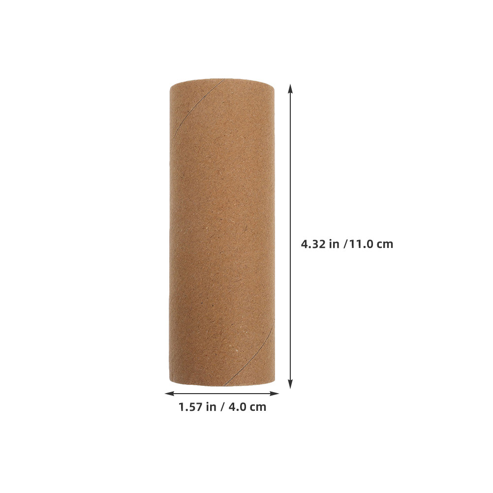 30個入り、丸い紙製の筒状のクラフト用段ボールチューブ。サイ - Art Craft Cardboard のレビューと価格