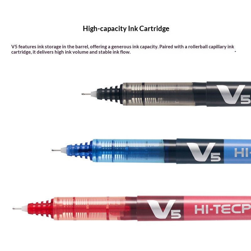 日本パイロット マルチカラーゲルペン HI-TECPOINT - Pilot Pen V5 のレビューと価格